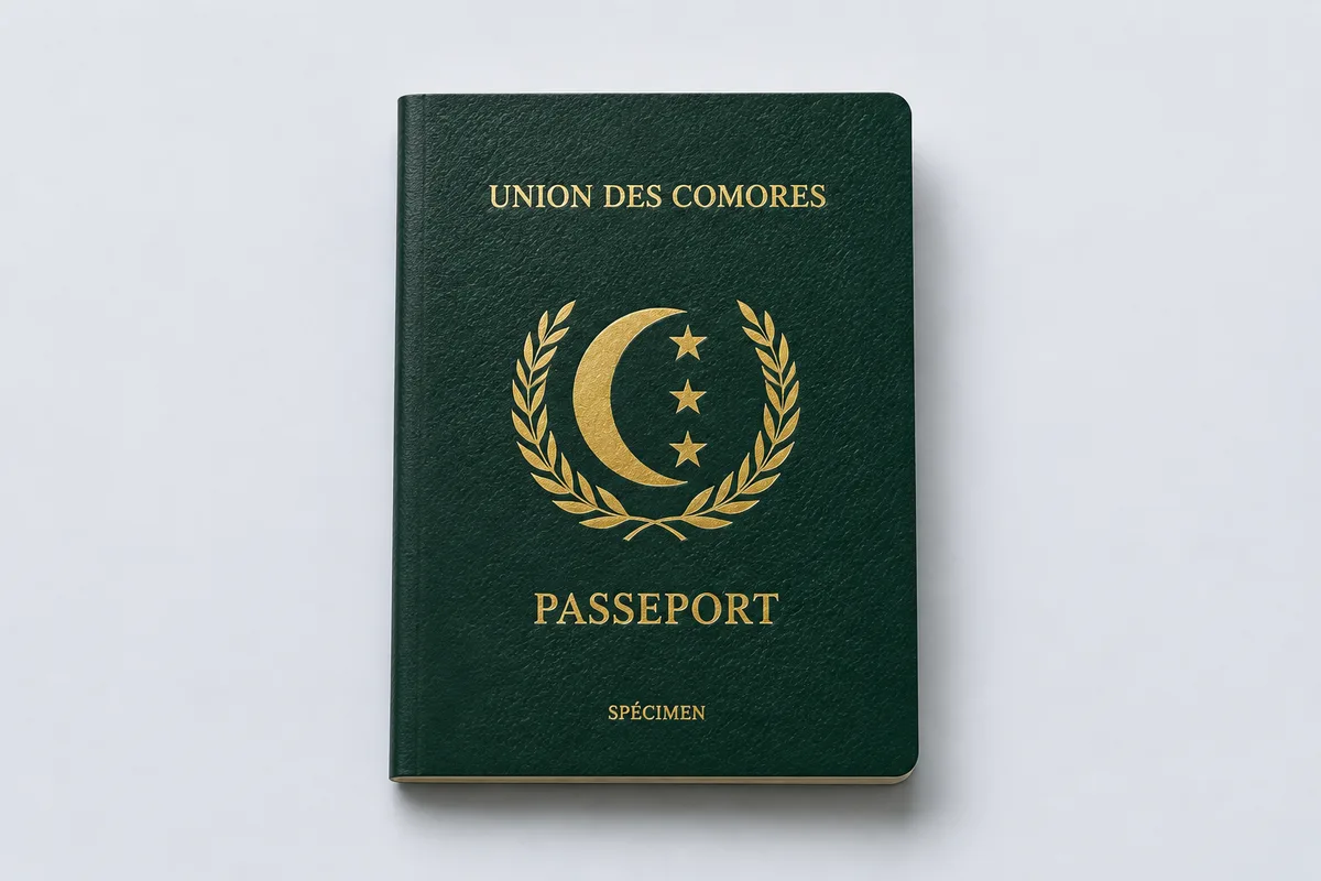 Passeport Renouvellement — Comores